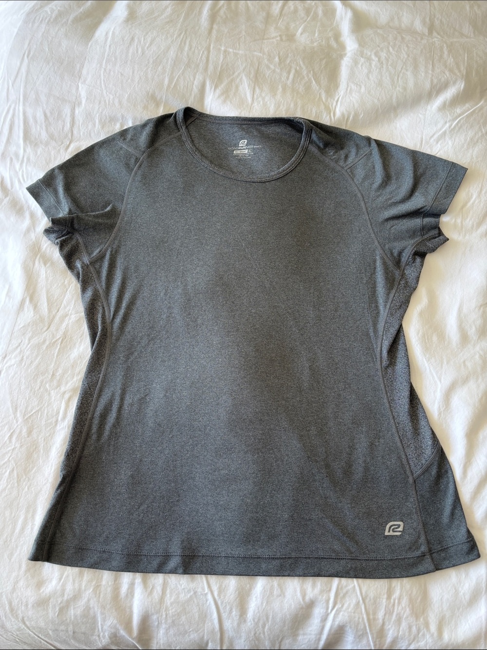 Roadrunner Sports All Sport Gray Short Sleeve Performance Tee XL - Picture 8 of 8